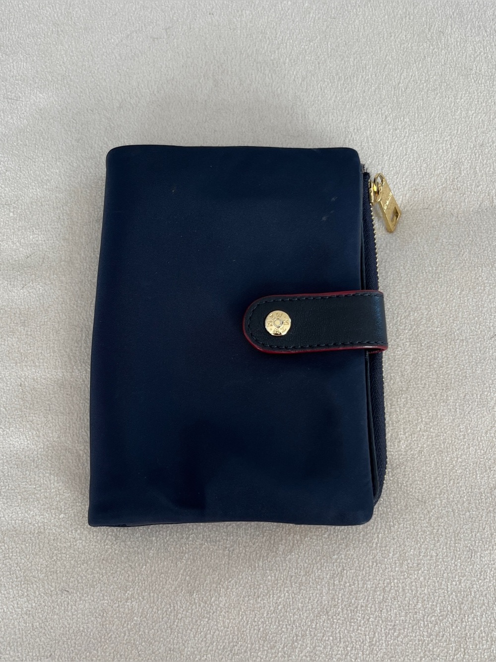MZ Wallace Navy Compact Wallet